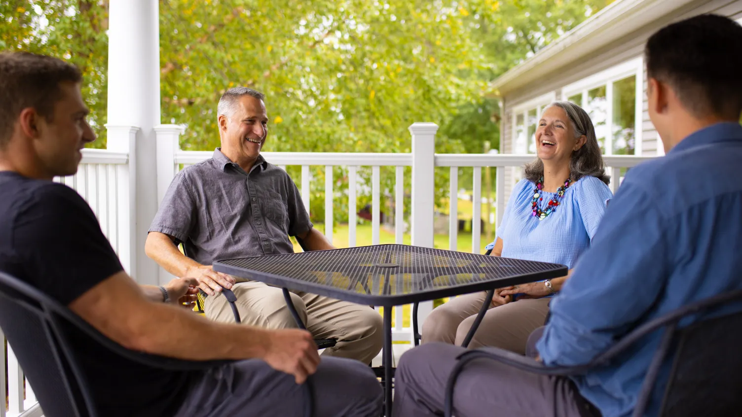 Essex Bank customers the Robida family