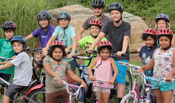 Essex Bank 2024 donation recipient Bikes for Kids