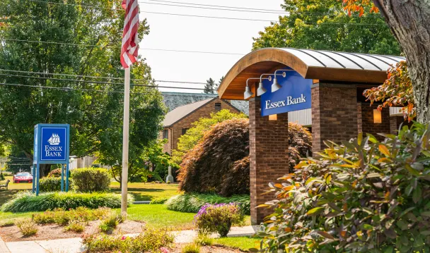 Essex Bank sign at Old Saybrook branch location