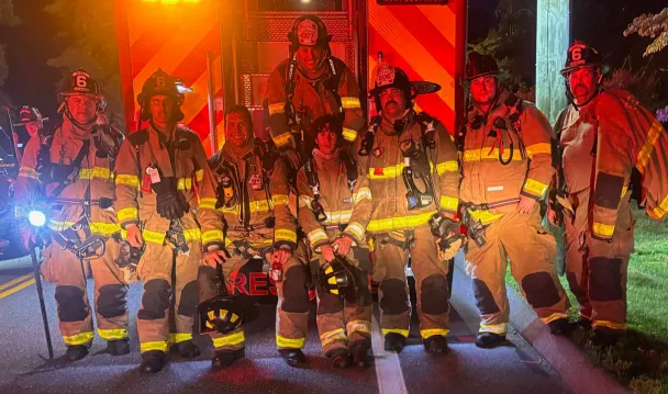 Essex Bank 2024 donation recipient Essex Fire Engine Company #1