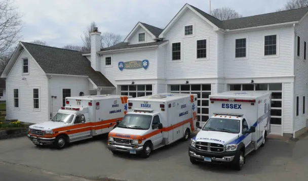 Essex Bank 2024 donation recipient Essex Ambulance Association