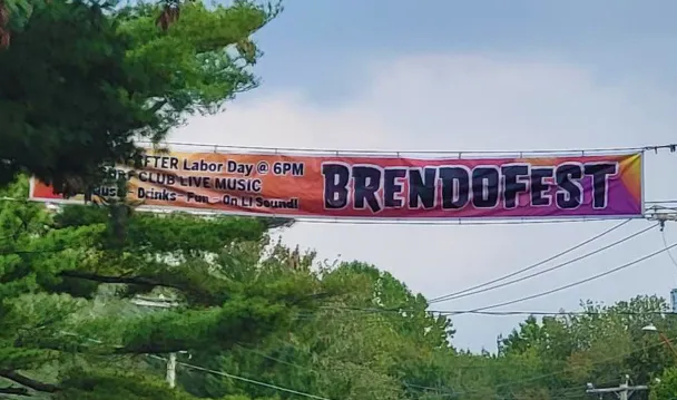 BrendoFest banner hangs in Madison