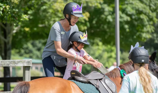 Essex Bank 2023 donation recipient High Hopes Therapeutic Riding