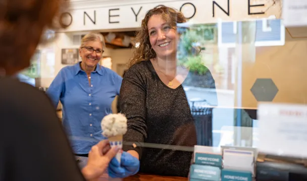 Honeycone Craft Ice Cream